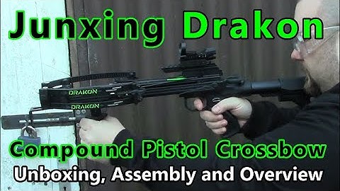 Junxing Drakon 100lb Crossbow - Unboxing, Assembly and Overview