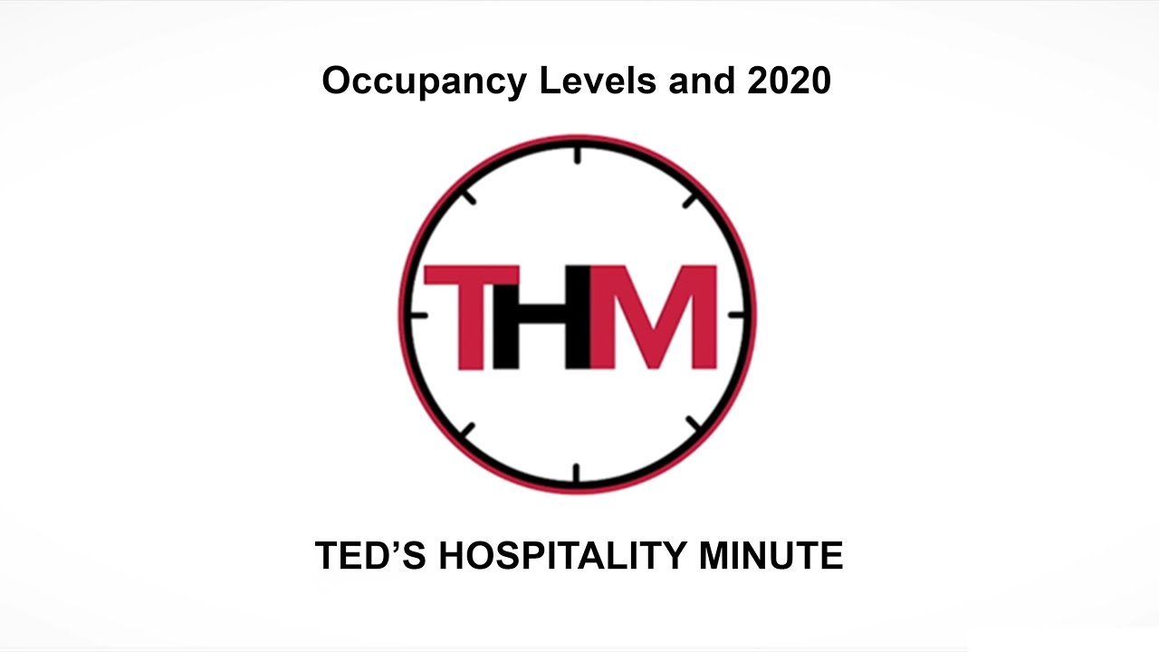 Ted's Hospitality Minute | Occupancy Levels & 2020