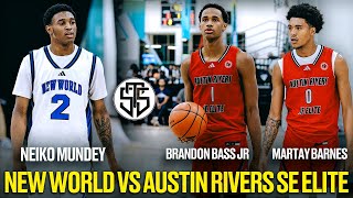 Austin Rivers SE Elite vs New World 3SSB Martay Barnes Brandon Bass Jr Neiko Mundey Show Out