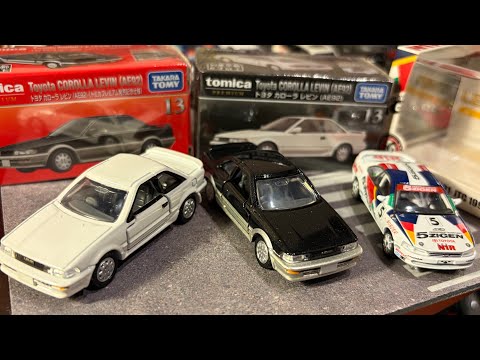 September Tomica Premium Corolla Levin AE92, Levin 101 5ZIGEN