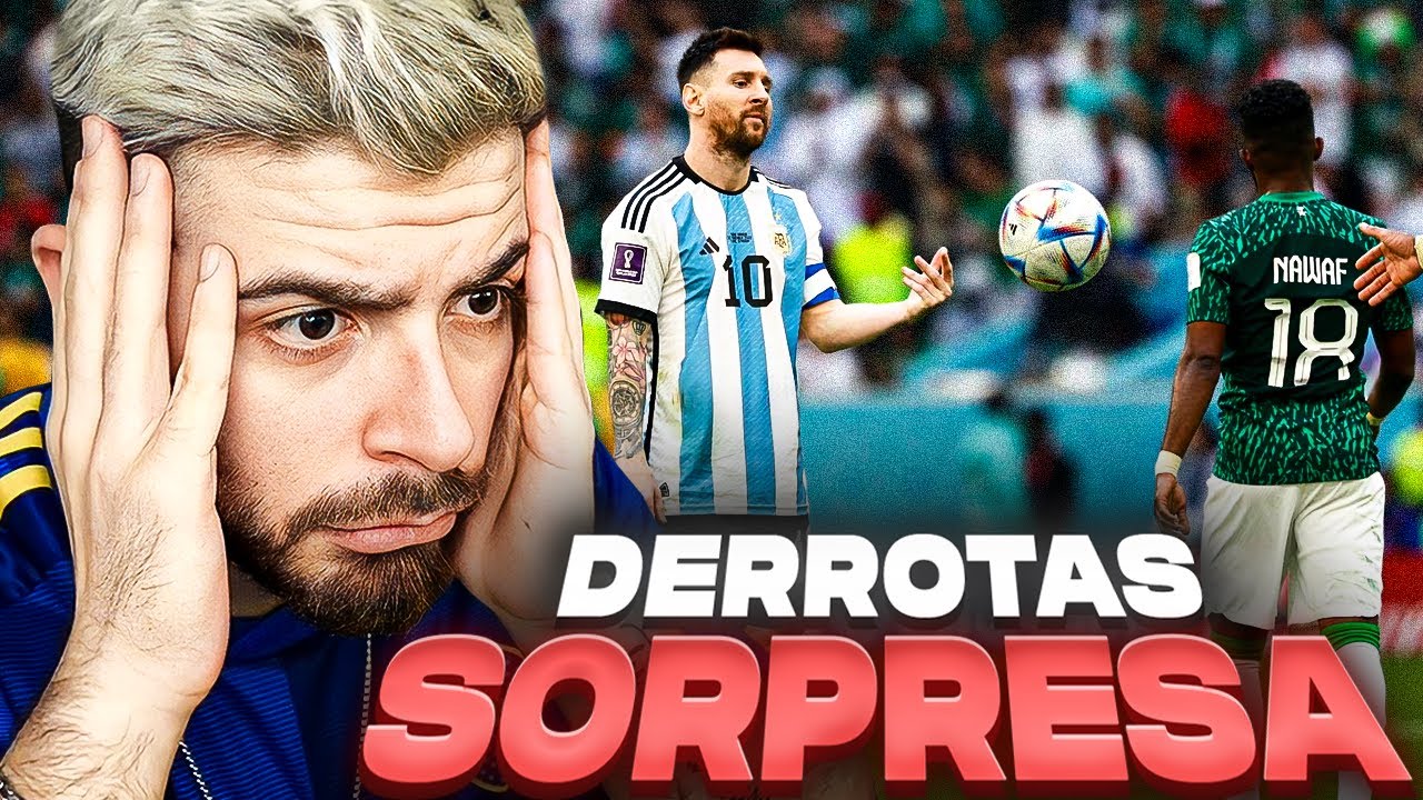 LA COBRA REACCIONA A LAS DERROTAS MÁS SORPRENDENTES DE LOS MUNDIALES