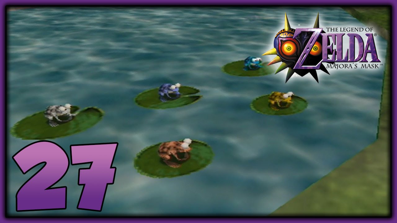 Let's Play The Legend of Zelda Majora's Mask Part 27 "Frog Findings