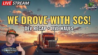 🔴 We Drove with the Devs! 😱 Post-SCS Stream Hauling & Vibes | ATS LIVE