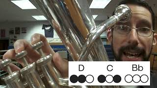 Essential Elements Demo - Song 17 (Hot Cross Buns)