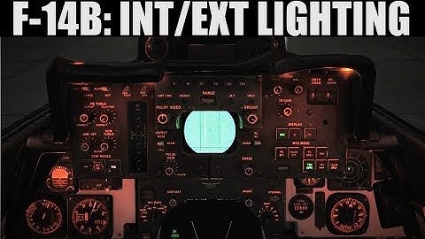 F-14B Tomcat: Learning Interior & Exterior Lights | DCS WORLD