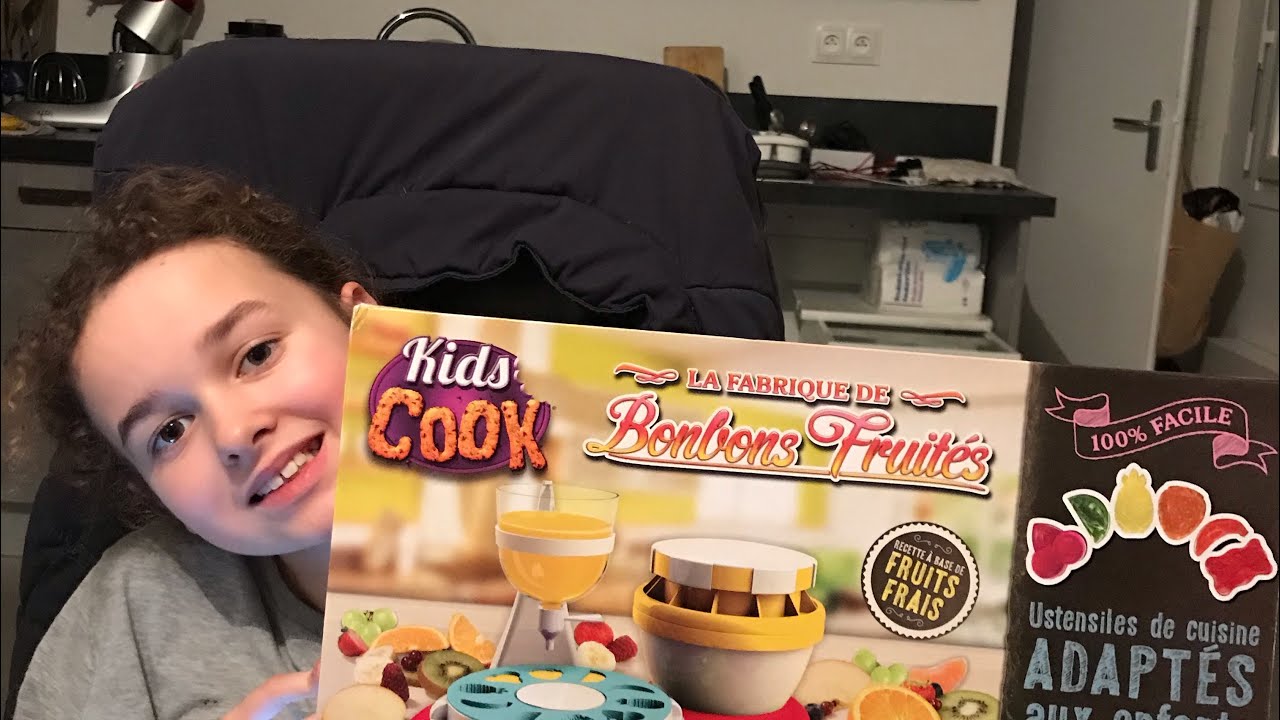 Kids Cook- La fabrique de bonbons fruités