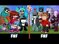 Friday Night Funkin' vs. Friday Night Funkin' (NEW!) | Minecraft (Who's Stronger? UPDATE!)