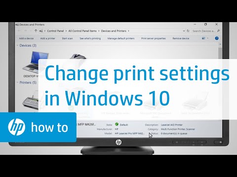 Video: How To Change The Printable