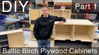 Kerf-Style Baltic Birch Plywood and Laminate Cabinets--Full Kitchen Build and Install--Part 1 by Modern Artisan 10,790 views 3 years ago 18 minutes