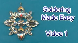 How to Solder Jewelry Video 1 - Basics