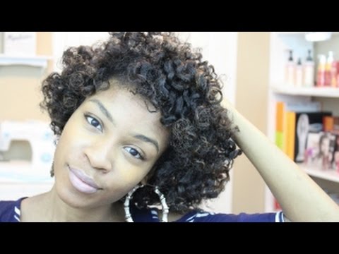 Flat Twist Out With Perm Rods On Natural Hair Flat Twist Perm