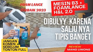 EXCLUSIVE ‼️ FOAMLANCE TERBAIK 2023 KOMBINASI DENGAN MESIN HIGH PRESSURE MINIKO B3