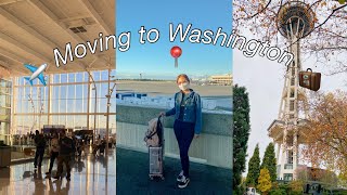 Moving to Washington state vlog ✈️📍🏙