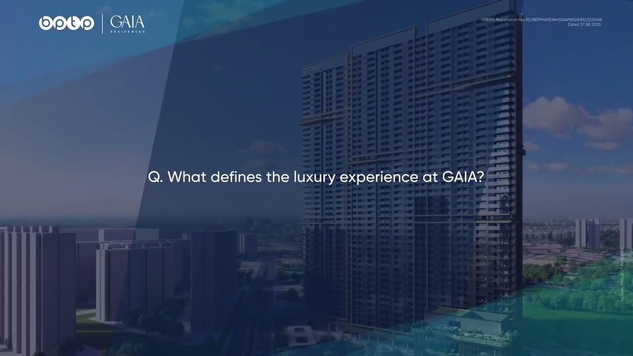 BPTP GAIA Residences x DPA Singapore | Designing High-rise elegance
