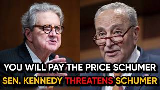 Senator Kennedy EXPOSES Schumer's Darkest Threat On The Senate Floor, GETS Standing OVATION!!