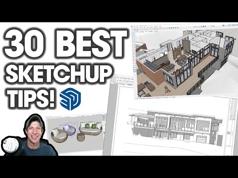 30 SketchUp Tips