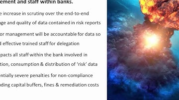 BCBS 239: Key Facts and Impacts Course Overview