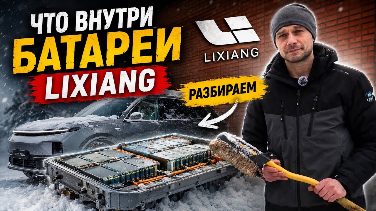 Что внутри батареи Lixiang #электромобиль #lixiang #evcar
