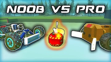 NOOB vs PRO: No Mercy Explosive Shootout Challenge (Scrap Mechanic Gameplay)