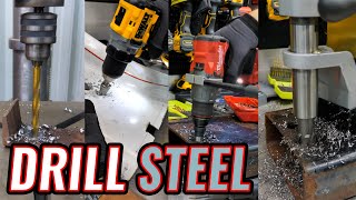 How To Drill Holes In Steel