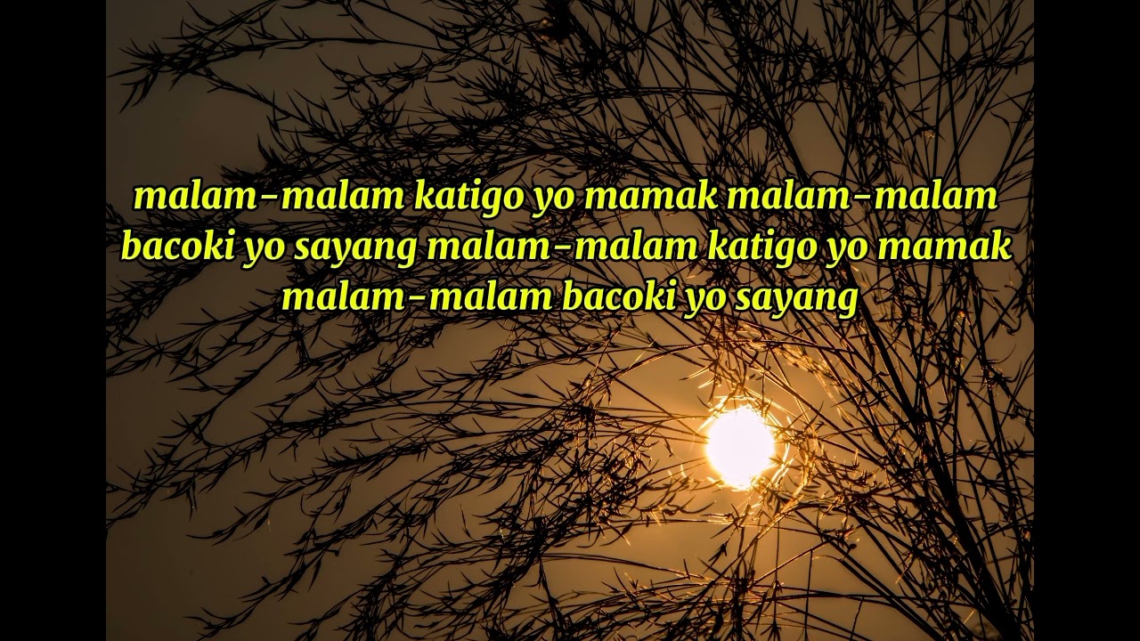 Malam bainai rock versi karaoke