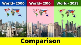World 2000 vs World 2010 vs World 2023 | World 2023 vs World 2010 vs world 2000 | Comparison | DD