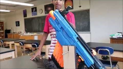 Facial Recognition Nerf Gun with Robotic-Controlled Autonomous Aiming by Kairo 2018