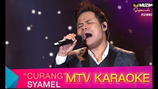 Syamel Curang Karaoke Tanpa vokal minus one instrumental karaoke Version no vocal