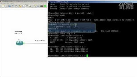 Securing telnet on a Cisco router