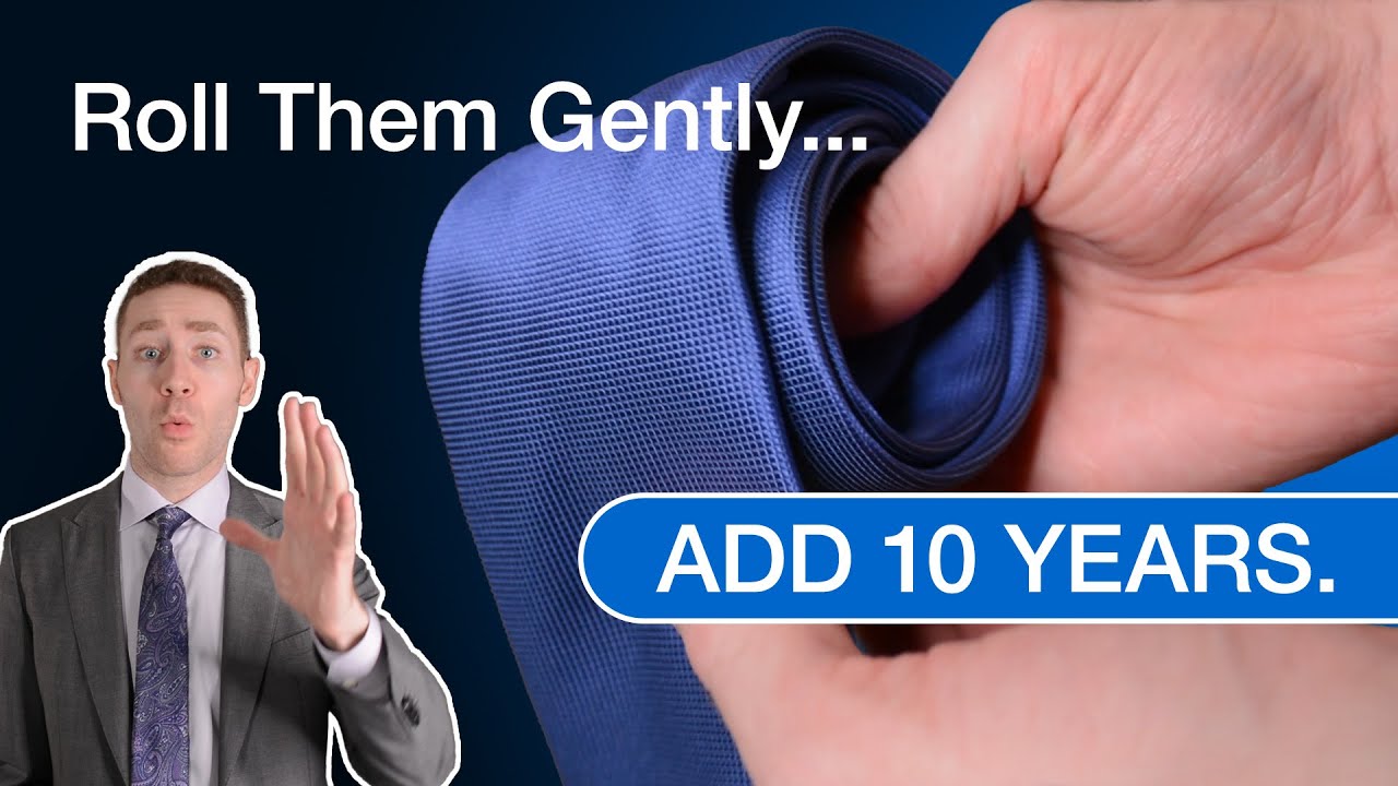 How to Store and Protect Your Neckties—ON and OFF Your Body!