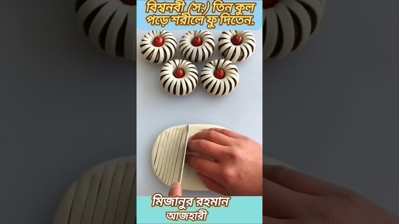 Asian Food pastry tutorial Skill art 