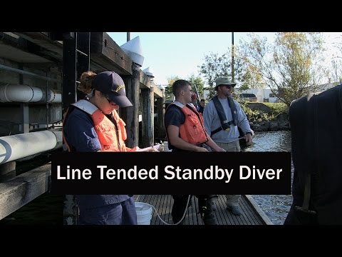 Line Tended Standby Diver - NOAA Procedures