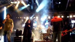 Rezophonic - nell&#39;acqua (con Cristina Scabbia) Medicina 2014