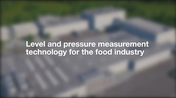 New sensors for the food industry | VEGA