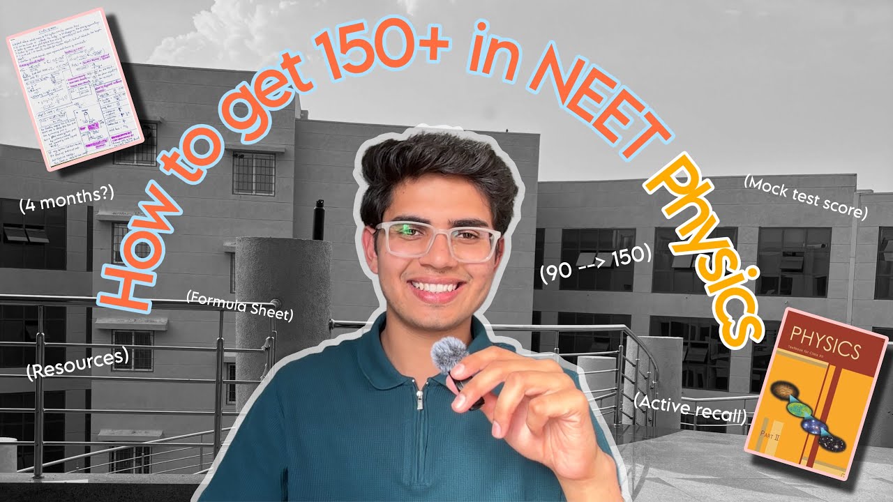 Я сделала *это*, чтобы набрать 150+ баллов по физике на экзамене *NEET* — вы тоже сможете!🩺😱