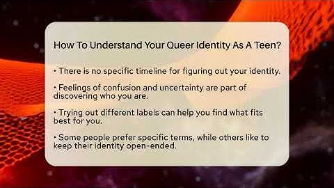 How To Understand Your Queer Identity As A Teen? - Queer Teens United