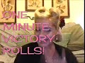 1 MINUTE, SUPER EASY VICTORY ROLLS: TUTORIAL (An Ultimate Fashion History Tutorial)