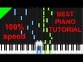 Aaron Carter and Kayla Hinkle - Through My Own Eyes piano tutorial