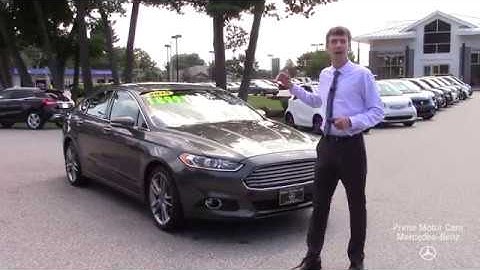 2015 Ford Fusion Titanium video tour with Spencer