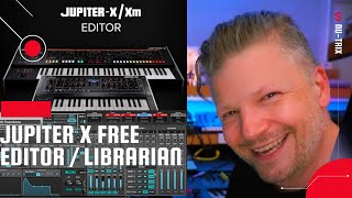 Roland Jupiter X Free software editor - setting up and using it. screenshot 5