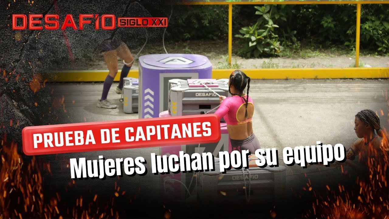Desafío de Capitanas: una participante queda atrapada en un obstáculo | Desafío del Siglo