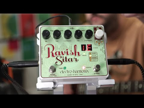 ギター Electro-Harmonix / Ravish Sitar Amazon.com: Electro-Harmonix Ravish Sitar Emulator Pedal