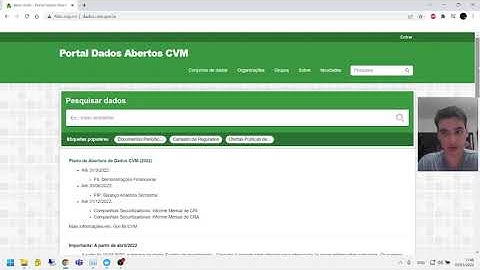 Coleta dados da CVM usando Python