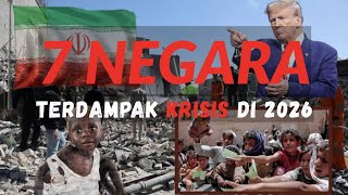 GAWAT ‼️ 2026 Baru Dimulai… Tapi 7 Negara Ini Sudah di Ambang Kehancuran!