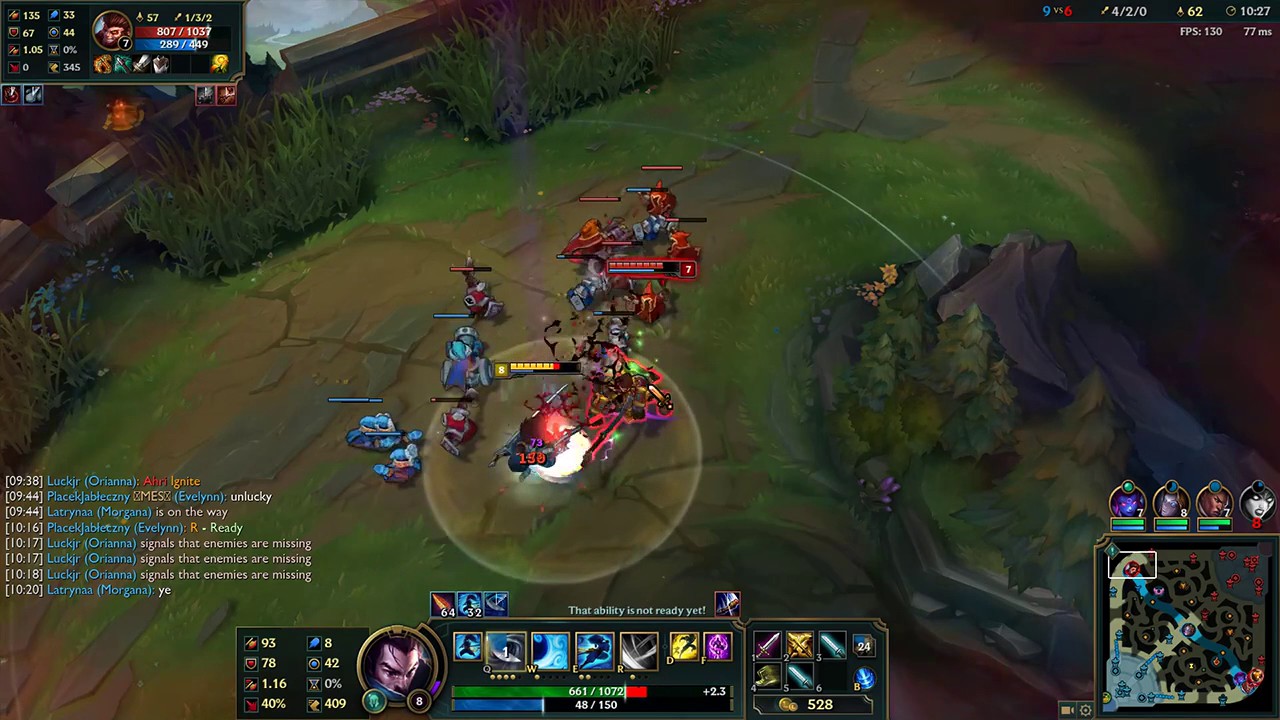 League of Legends Ft Yasuo On Top (Game 1019 Patch 7.8)