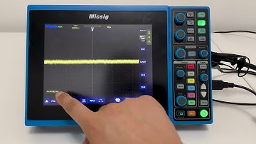 Micsig Tablet Scope Video 9 of 10 - Oscilloscope other functions