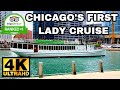CHICAGO ARCHITECTURAL BOAT TOUR - CHICAGO'S FIRST LADY RIVER CRUISE (4K - 2019)