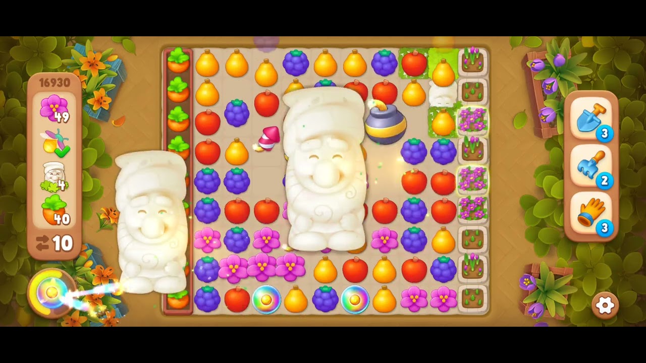 Gardenscapes Level 16930 - YouTube