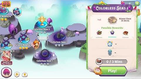 Merge Magic - Colorless Seas 1 - 3 Stars