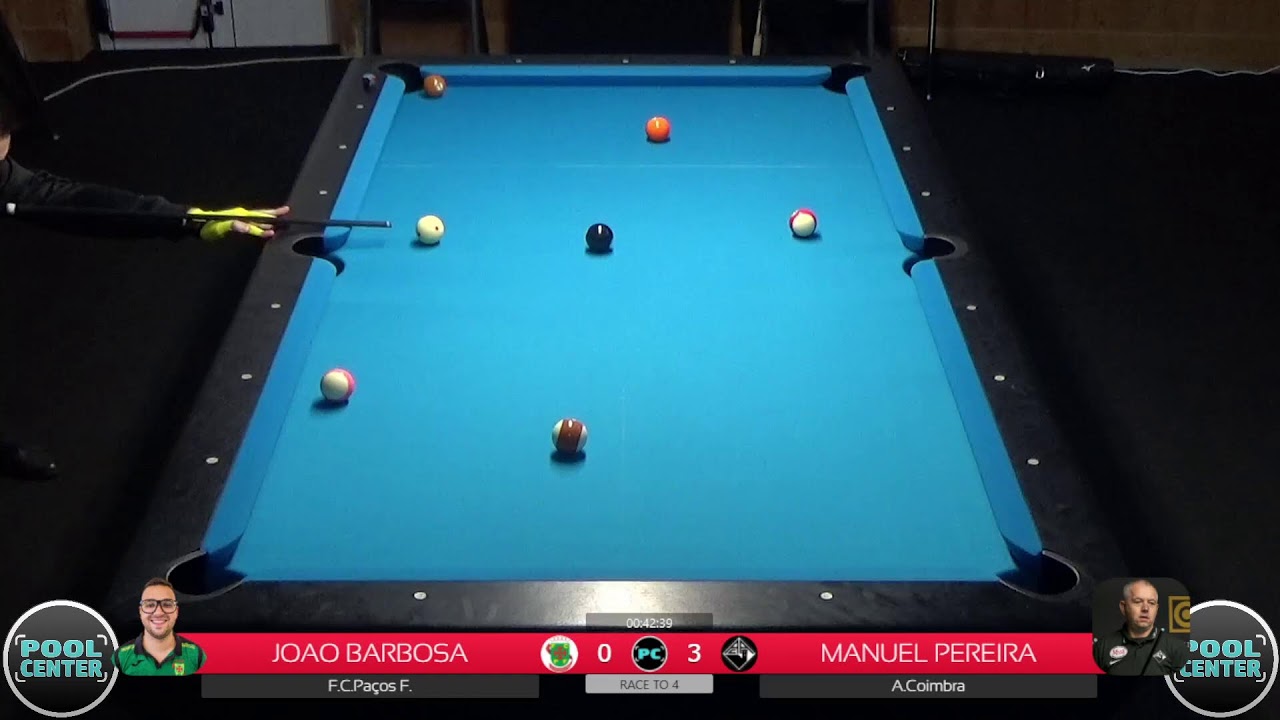 3ª Prova ESC Online Masters PoolPT - Perdedores 2 - Hélder Moreira x Manuel  Pereira 